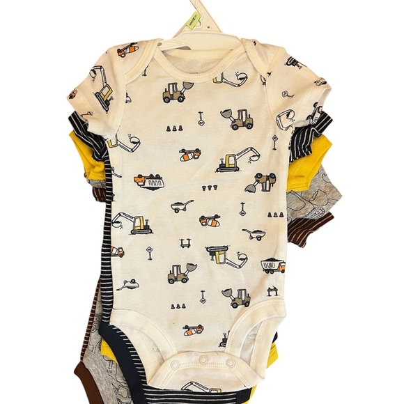 Carter's Construction Theme Bodysuit Outfits
 3mo Set of 5 New - Picture 2 of 7